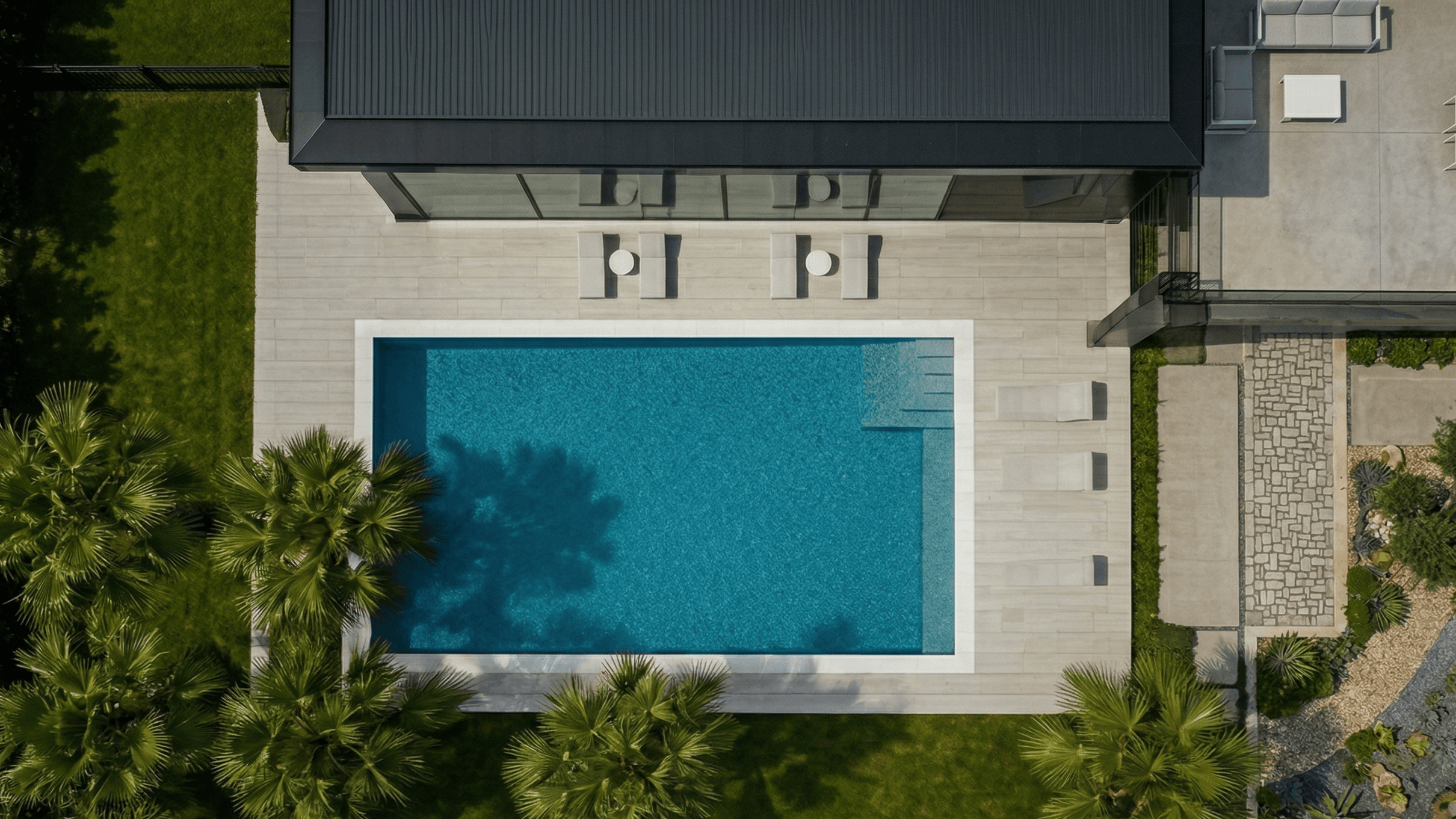 Luxury property with pool
