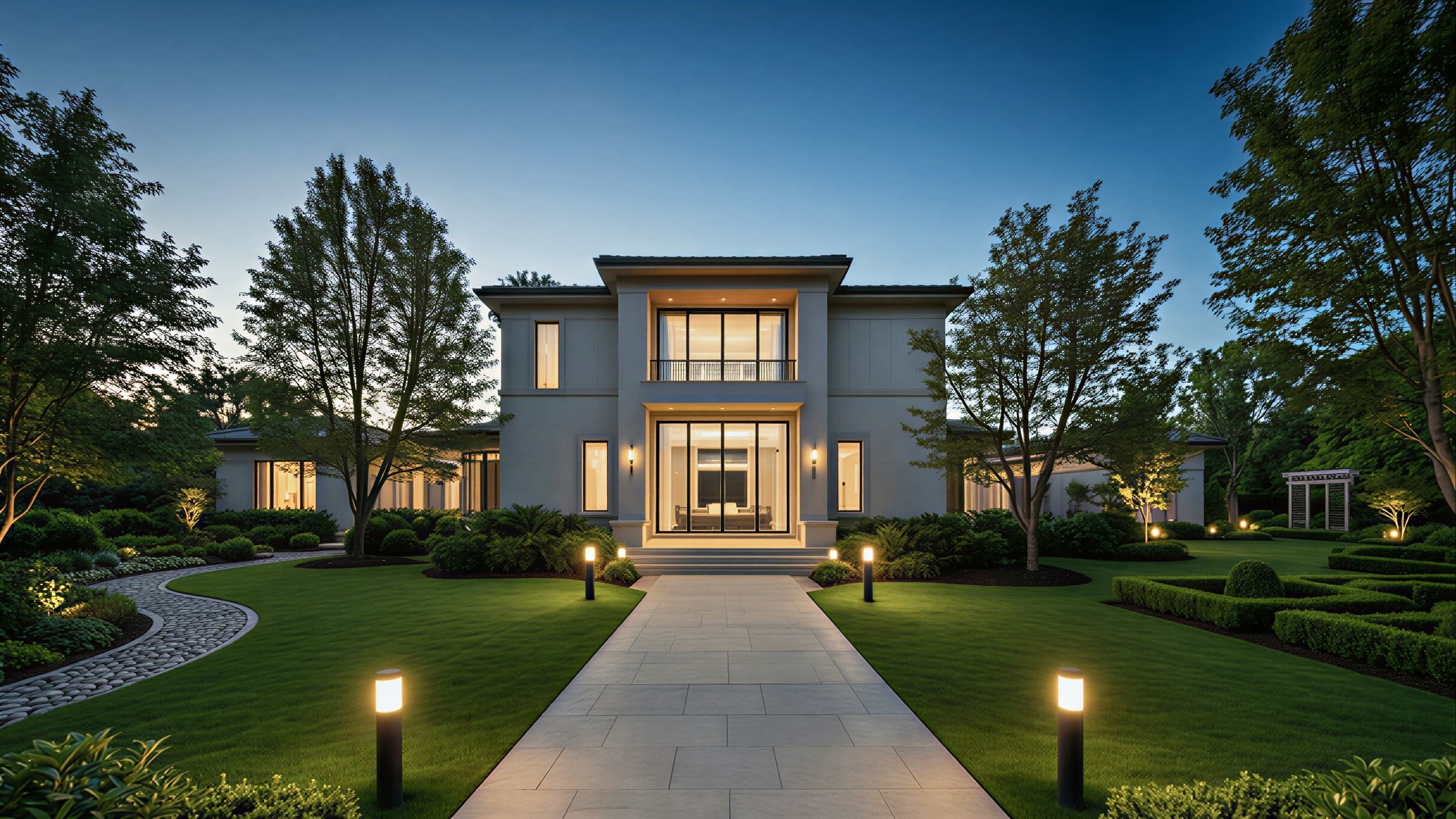 The Obsidian Manor exterior
