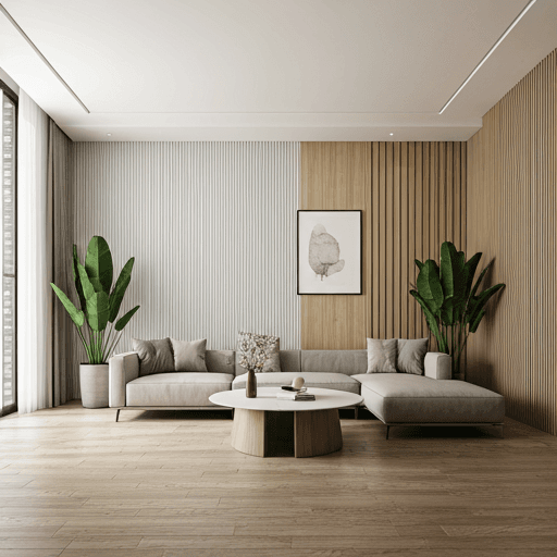 Luxury living interior