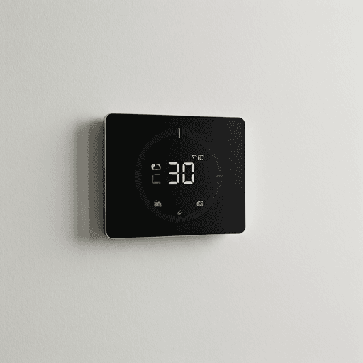 Smart home thermostat interface