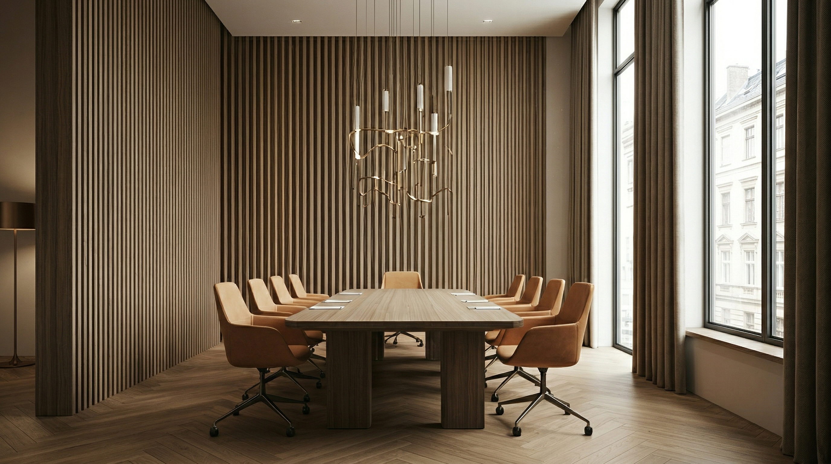 Modern luxury meeting space